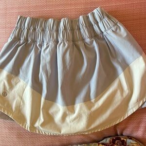 Lululemon Run Breeze By Skirt Two Tone Built in Shorts Size 6
